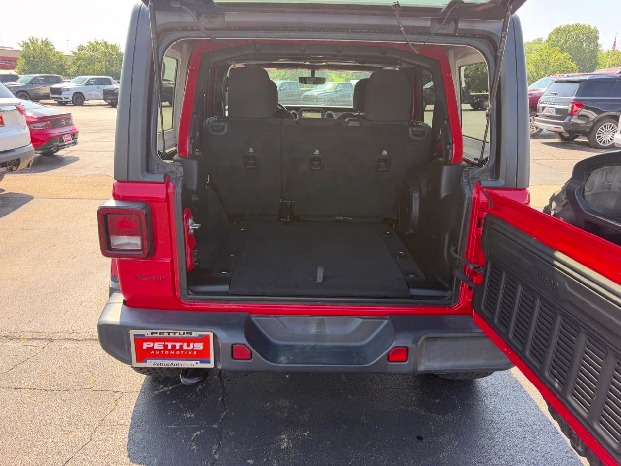 2019 Firecracker Red Clearcoat Jeep Wrangler Unlimited Sahara 4X4 SUV