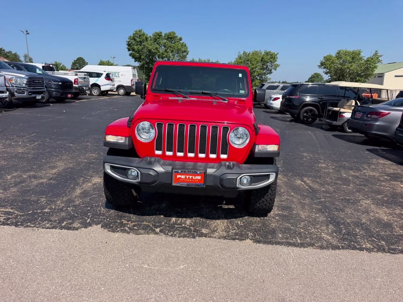 2019 Firecracker Red Clearcoat Jeep Wrangler Unlimited Sahara 4X4 SUV