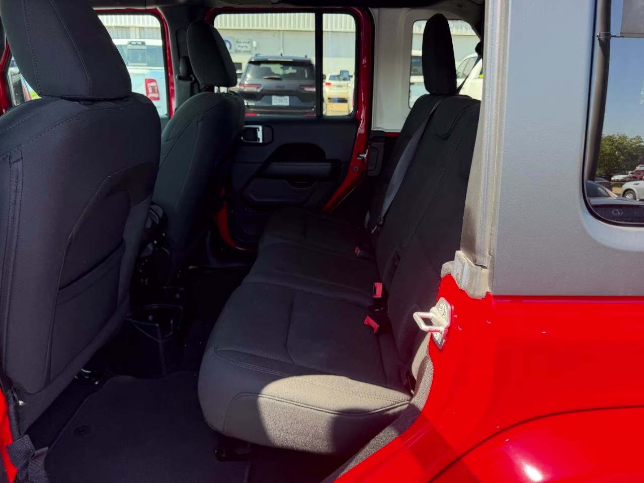 2019 Firecracker Red Clearcoat Jeep Wrangler Unlimited Sahara 4X4 SUV