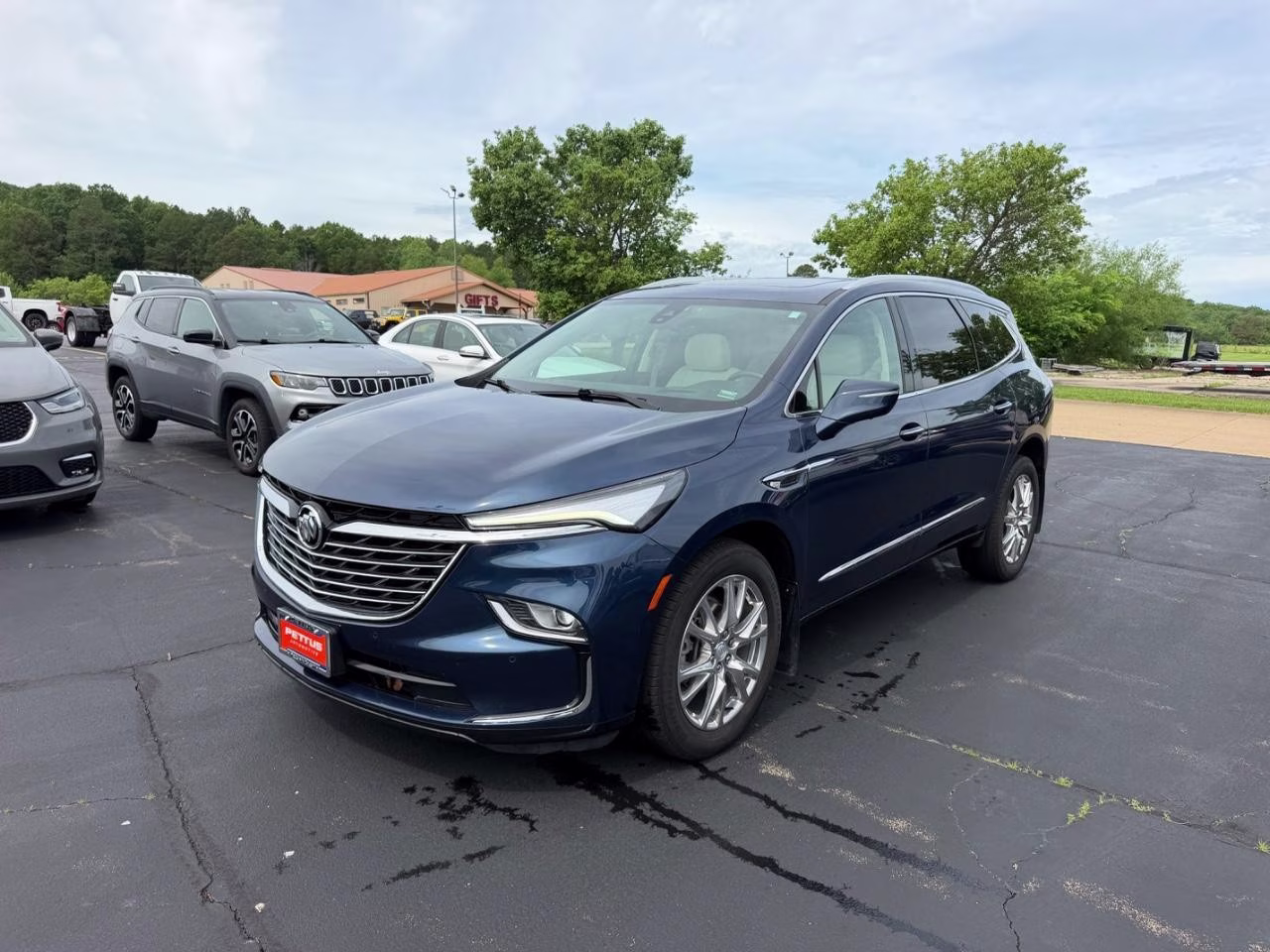 2022 Emperor Blue Metallic Buick Enclave Premium Group AWD SUV