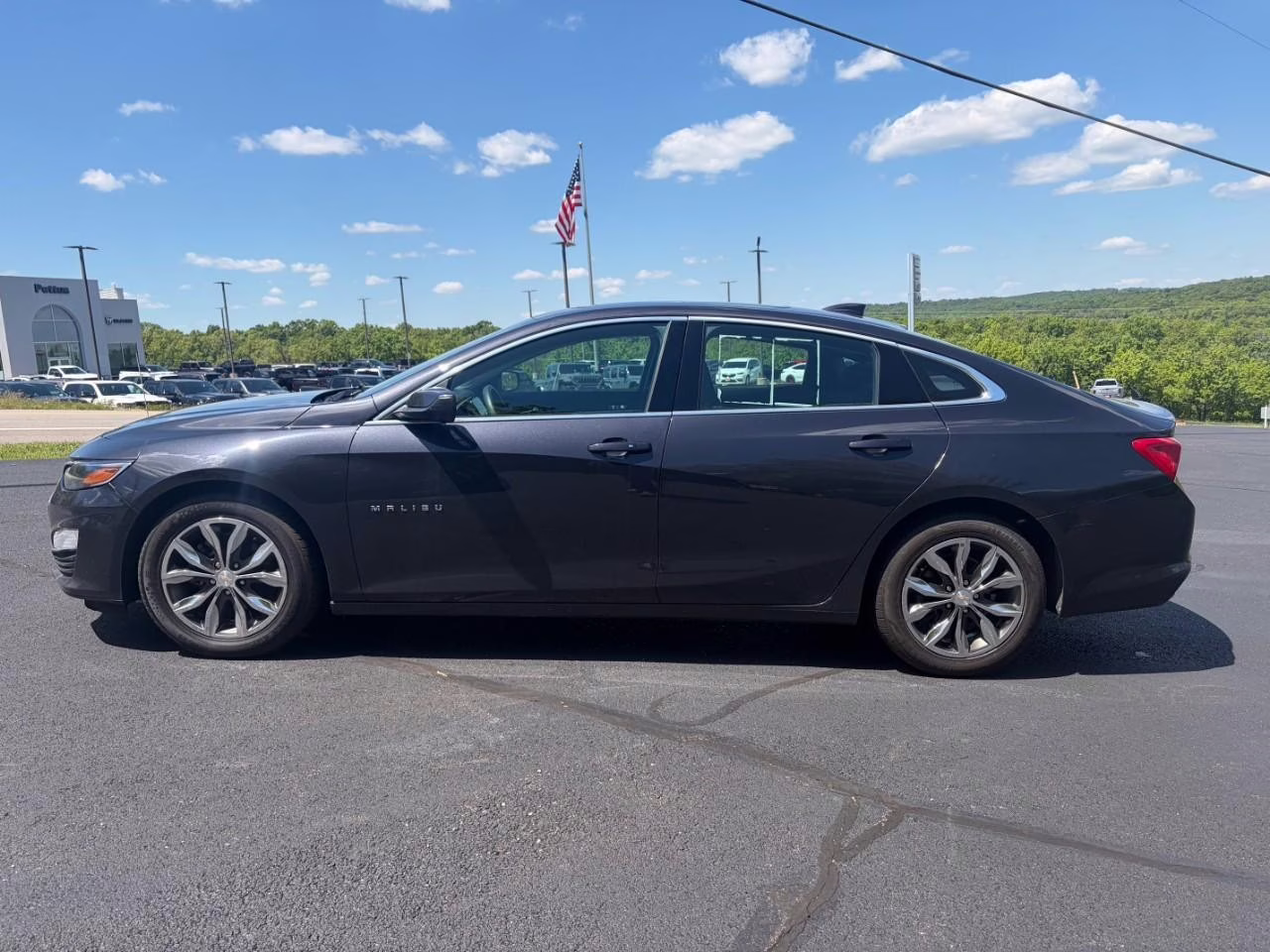 2023 Gray Chevrolet Malibu LT 1LT FWD Sedan
