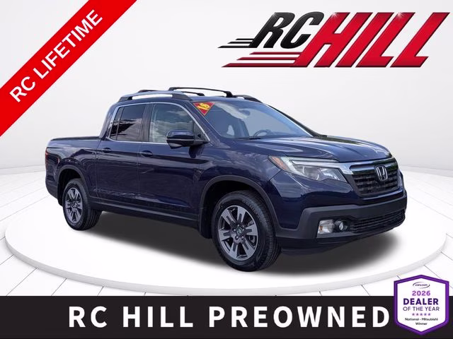 2018 Obsidian Blue Pearl Honda Ridgeline RTL-T AWD Truck