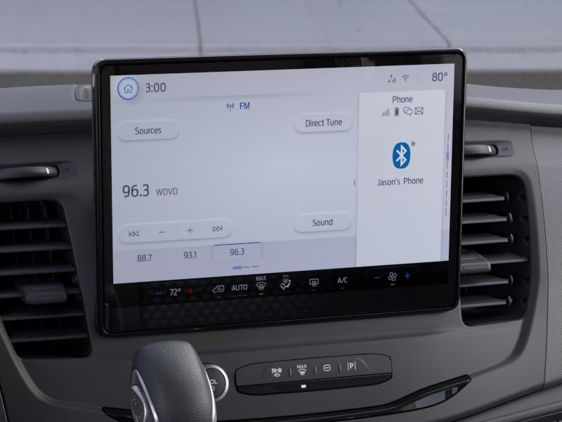 2026 Oxford White Ford Transit Wagon XL RWD Crossover