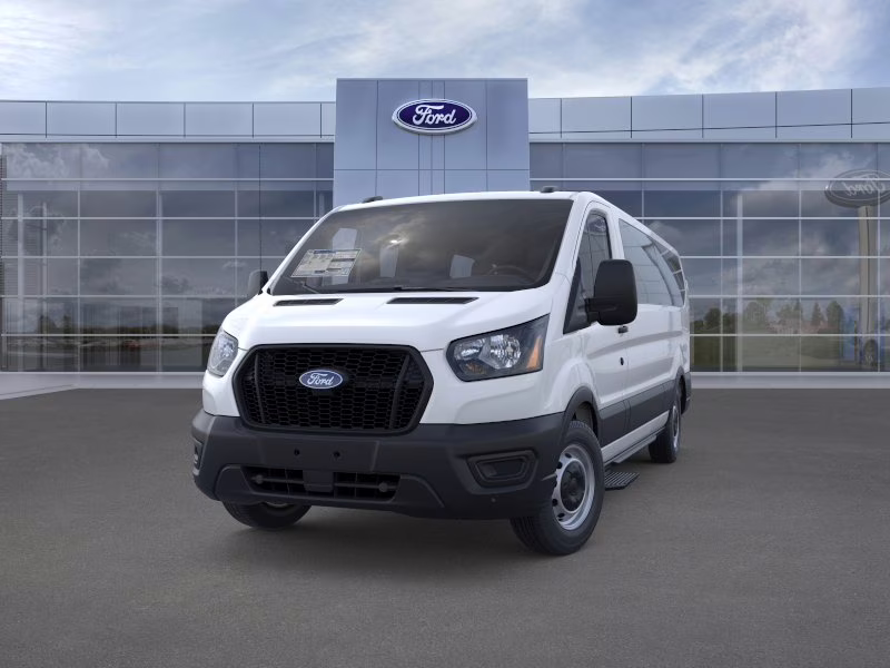 2026 Oxford White Ford Transit Wagon XL RWD Crossover