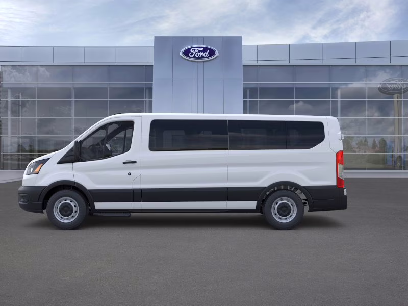 2026 Oxford White Ford Transit Wagon XL RWD Crossover