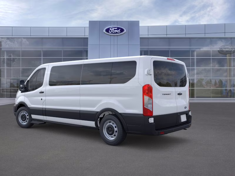 2026 Oxford White Ford Transit Wagon XL RWD Crossover