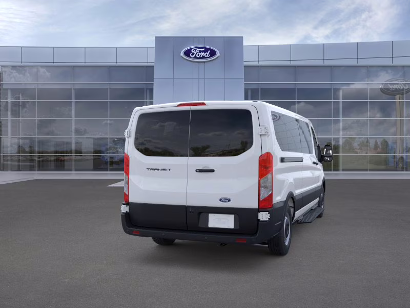 2026 Oxford White Ford Transit Wagon XL RWD Crossover