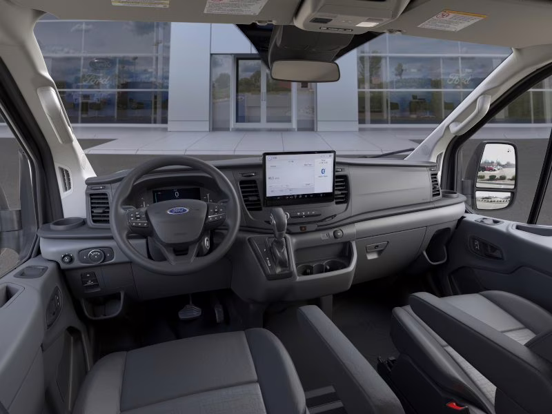 2026 Oxford White Ford Transit Wagon XL RWD Crossover