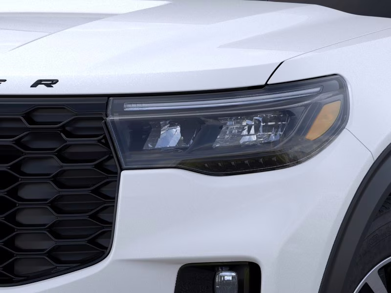 2026 Star White Metallic Tri-Coat Ford Explorer ST-Line 4X4 SUV