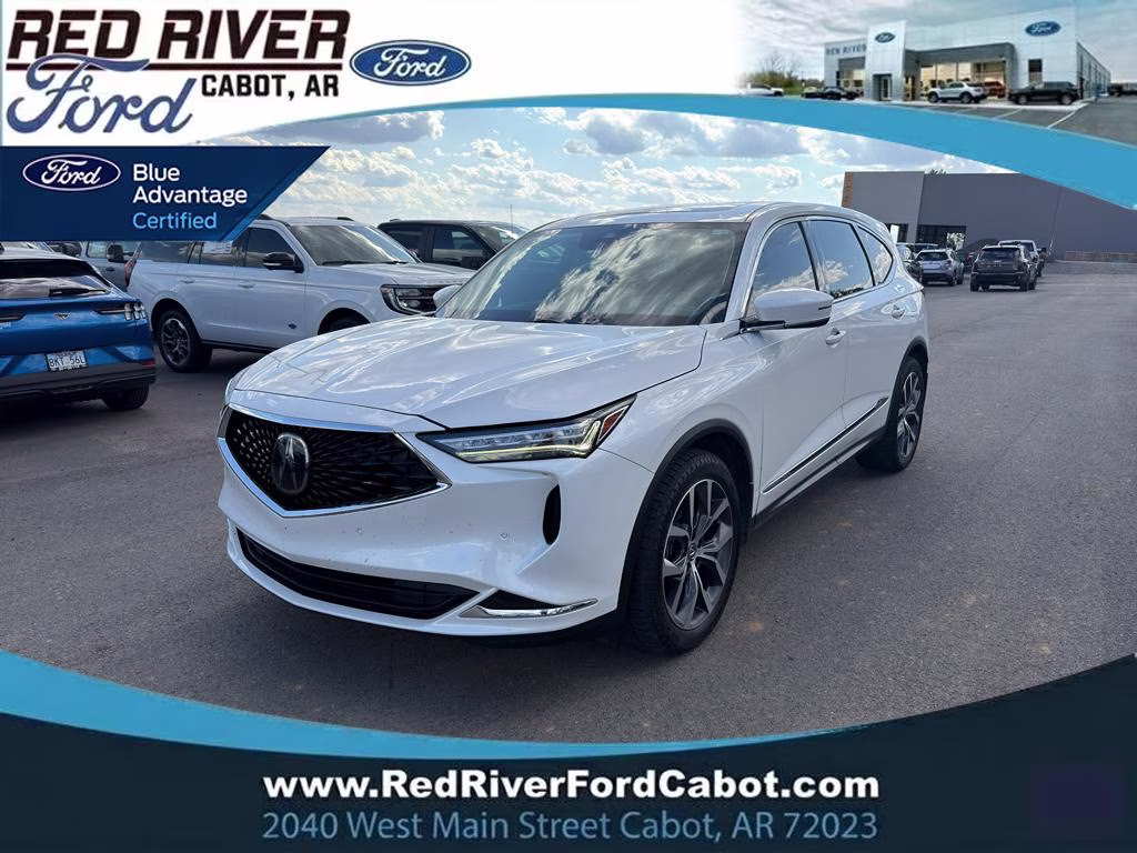 2022 white Acura MDX w/Technology Package AWD SUV