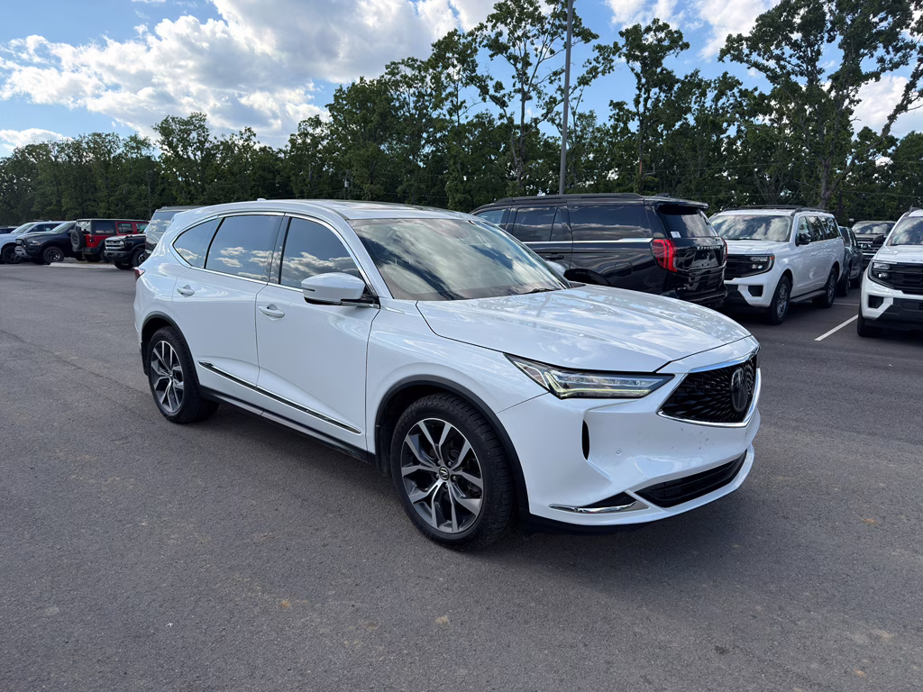 2022 white Acura MDX w/Technology Package AWD SUV