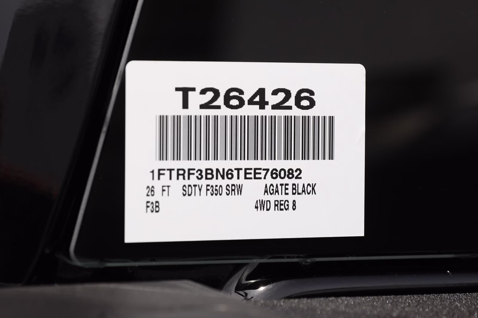 2026 Agate Black Metallic Ford Super Duty F-350 SRW XL 4X4 Truck