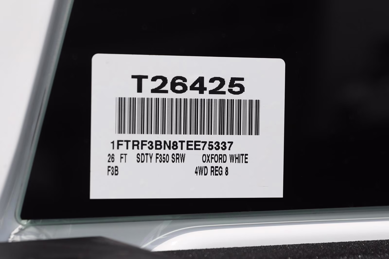 2026 Oxford White Ford Super Duty F-350 SRW XL 4X4 Truck