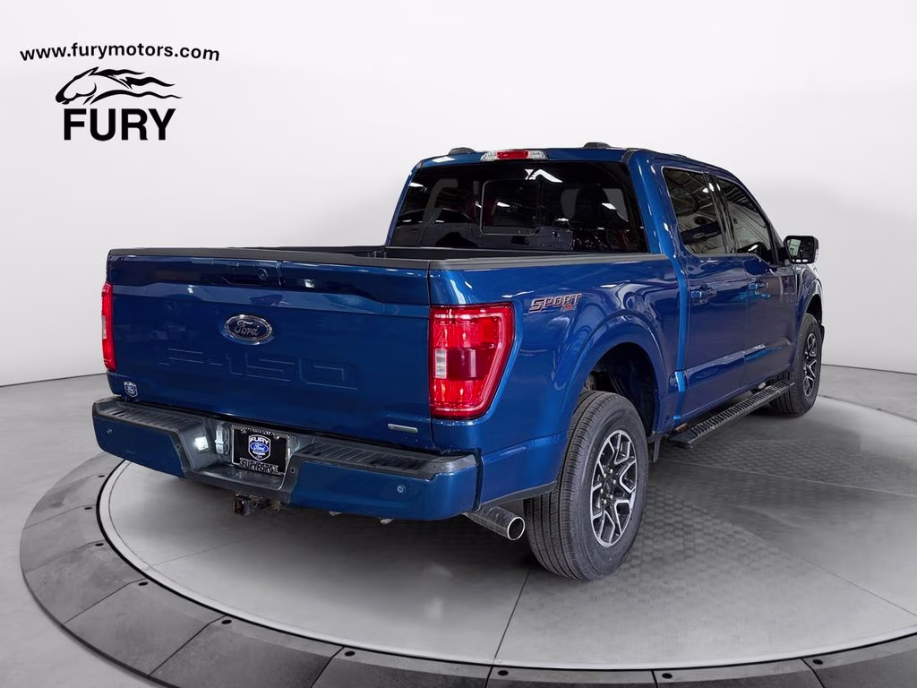 2023 Blue Metallic Ford F-150 XLT 4X4 Truck