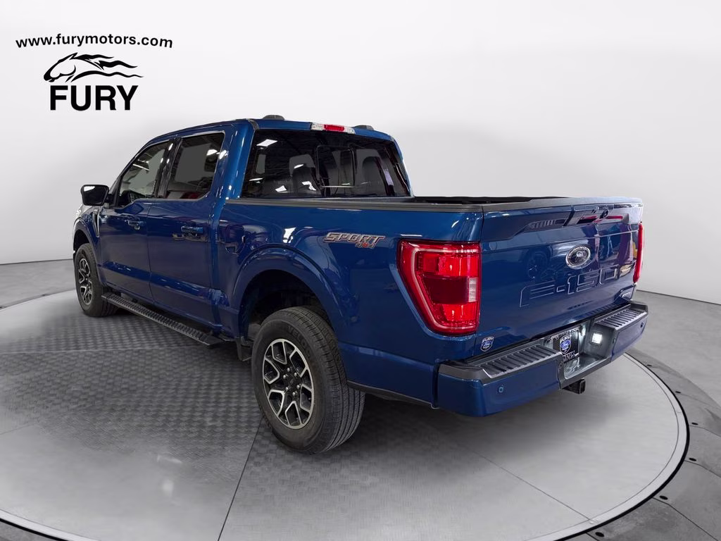 2023 Blue Metallic Ford F-150 XLT 4X4 Truck