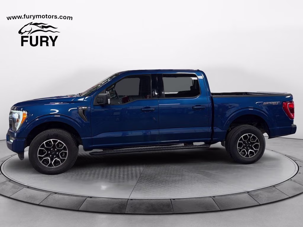 2023 Blue Metallic Ford F-150 XLT 4X4 Truck