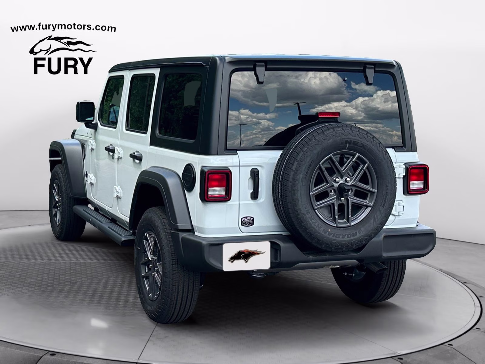 2026 Bright White Clearcoat Jeep Wrangler Sport S 4X4 SUV