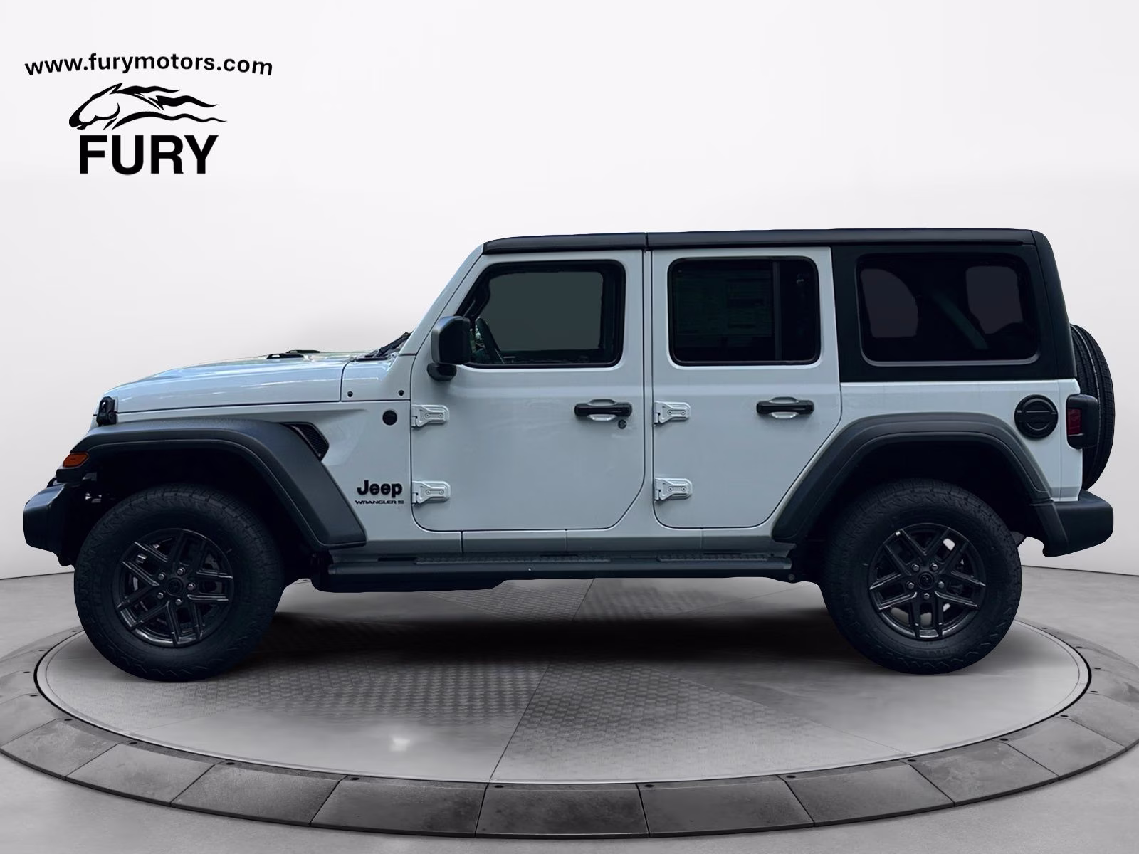2026 Bright White Clearcoat Jeep Wrangler Sport S 4X4 SUV