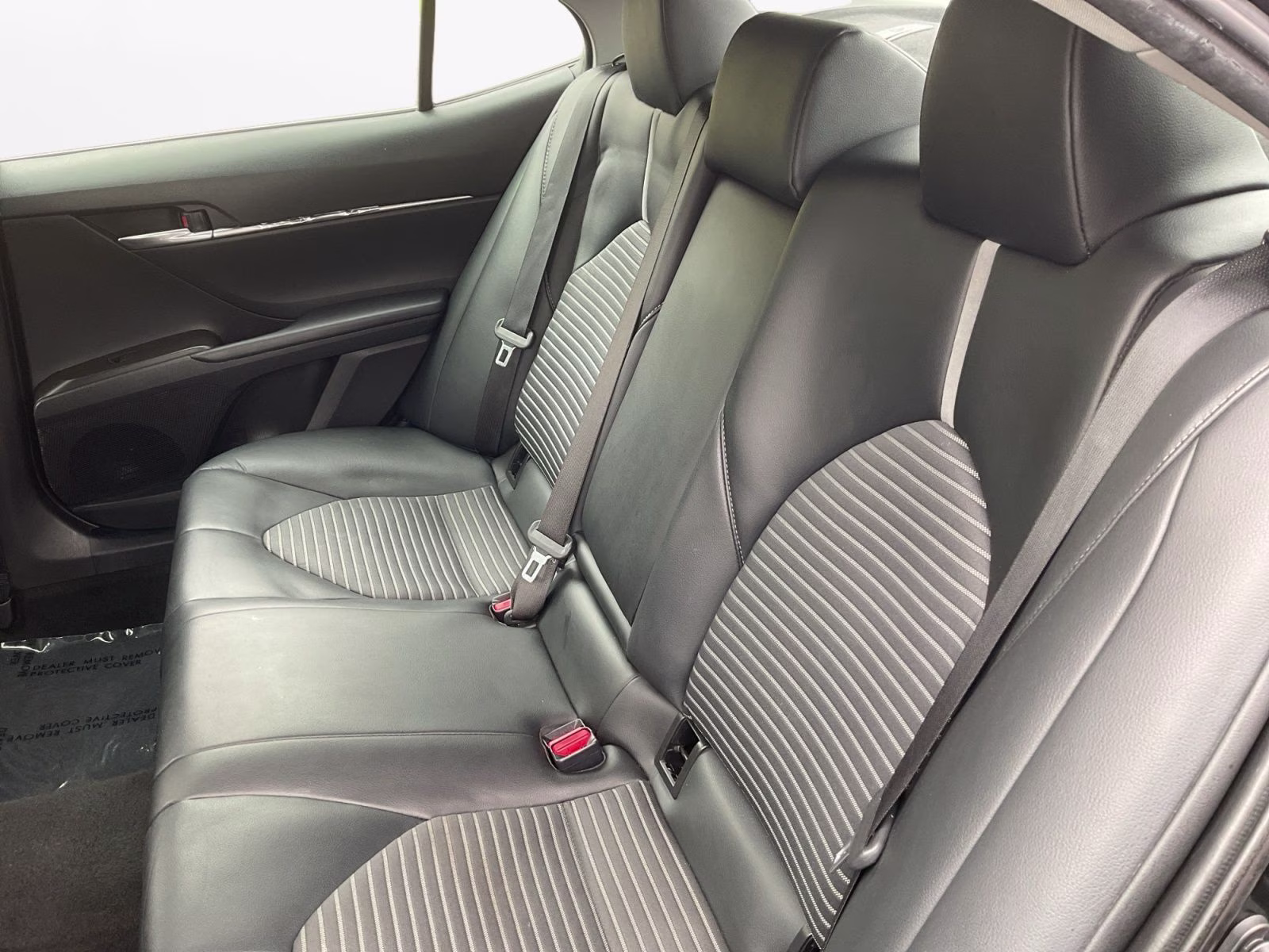 2021 Midnight Black Metallic Toyota Camry SE AWD Sedan