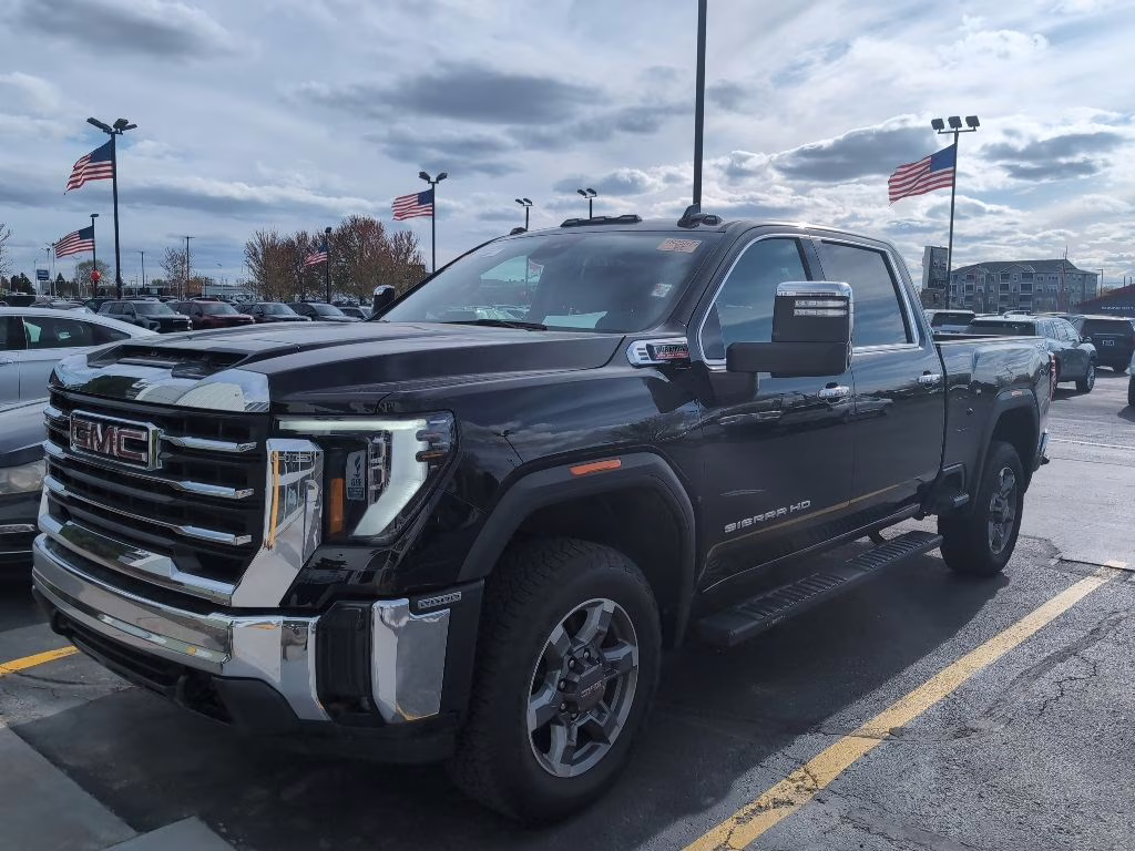 2025 Black GMC Sierra 2500HD SLT 4X4 Truck