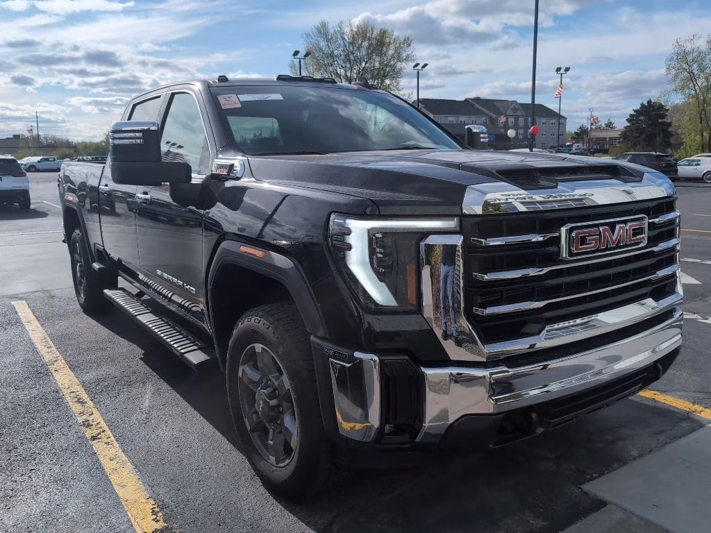 2025 Black GMC Sierra 2500HD SLT 4X4 Truck