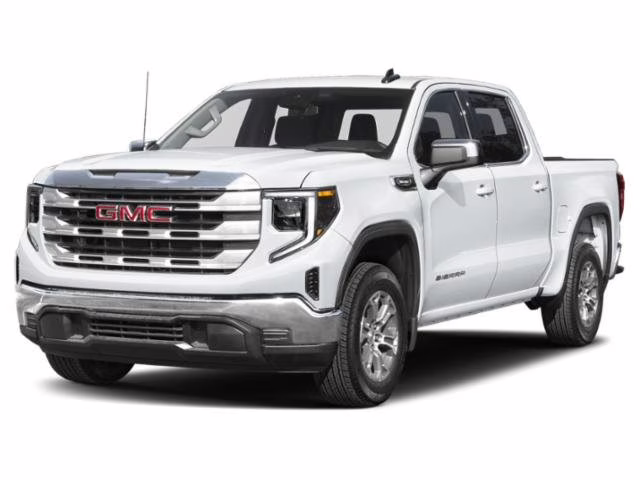 2025 Summit White GMC Sierra 1500 SLT 4X4 Truck
