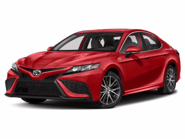 2024 White Toyota Camry FWD Sedan