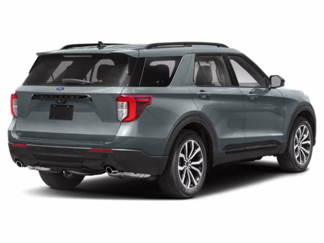 2022 Gray Ford Explorer ST-Line 4X4 SUV