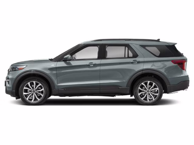 2022 Gray Ford Explorer ST-Line 4X4 SUV