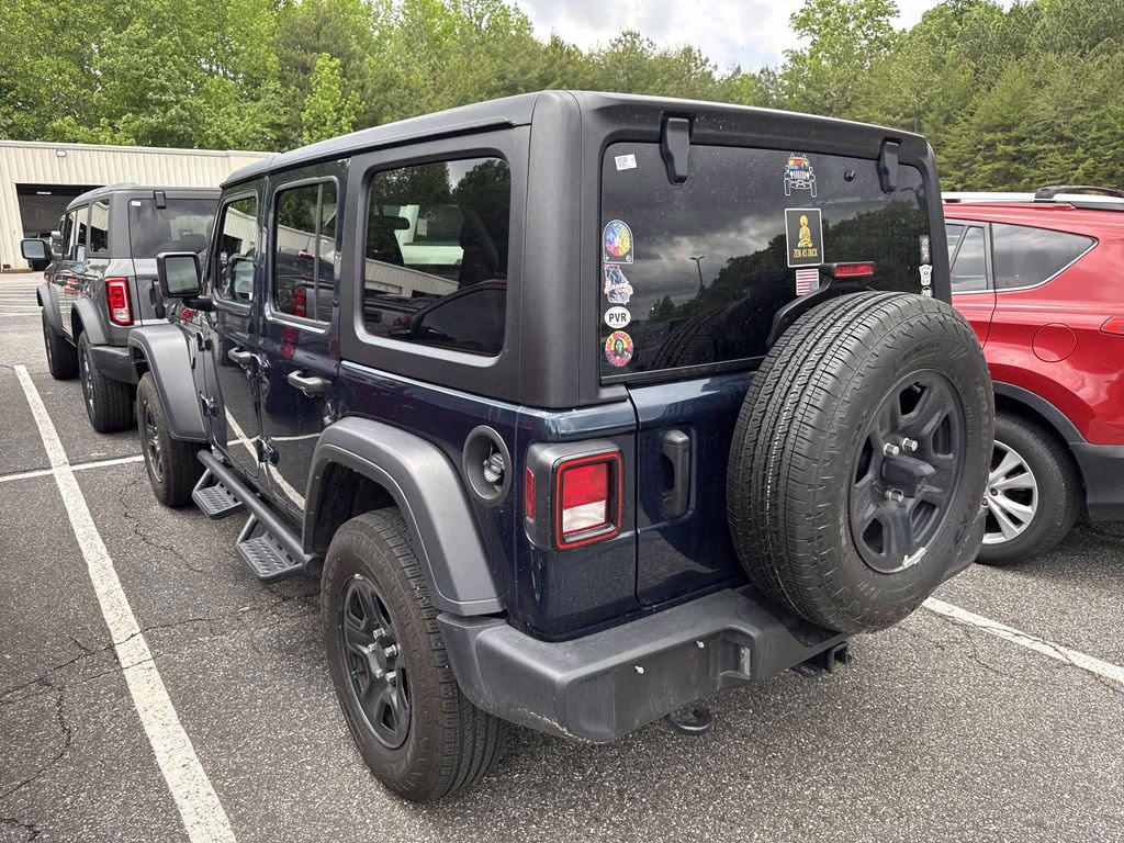 2025 Fathom Blue Pearlcoat Jeep Wrangler Sport 4X4 SUV