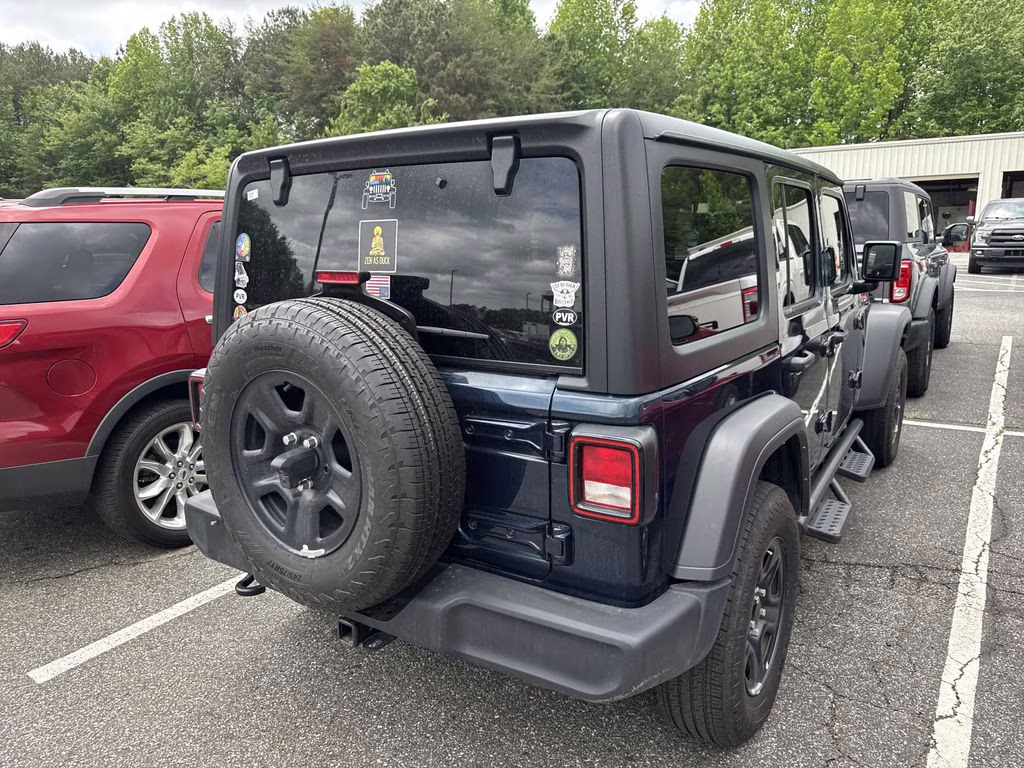 2025 Fathom Blue Pearlcoat Jeep Wrangler Sport 4X4 SUV