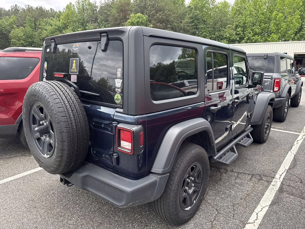 2025 Fathom Blue Pearlcoat Jeep Wrangler Sport 4X4 SUV