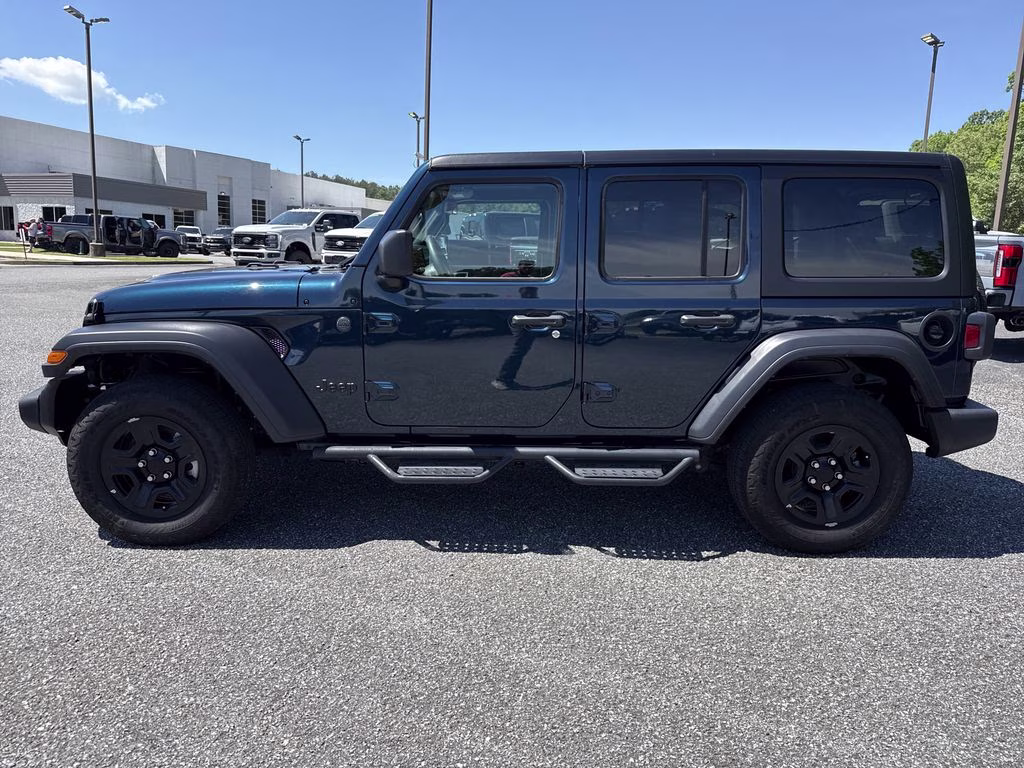 2025 Fathom Blue Pearlcoat Jeep Wrangler Sport 4X4 SUV