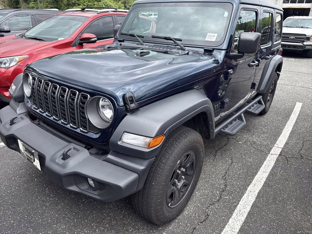 2025 Fathom Blue Pearlcoat Jeep Wrangler Sport 4X4 SUV