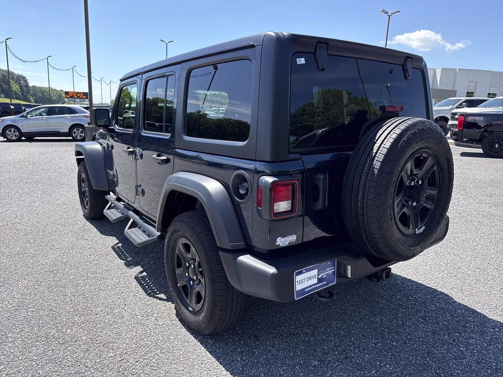 2025 Fathom Blue Pearlcoat Jeep Wrangler Sport 4X4 SUV