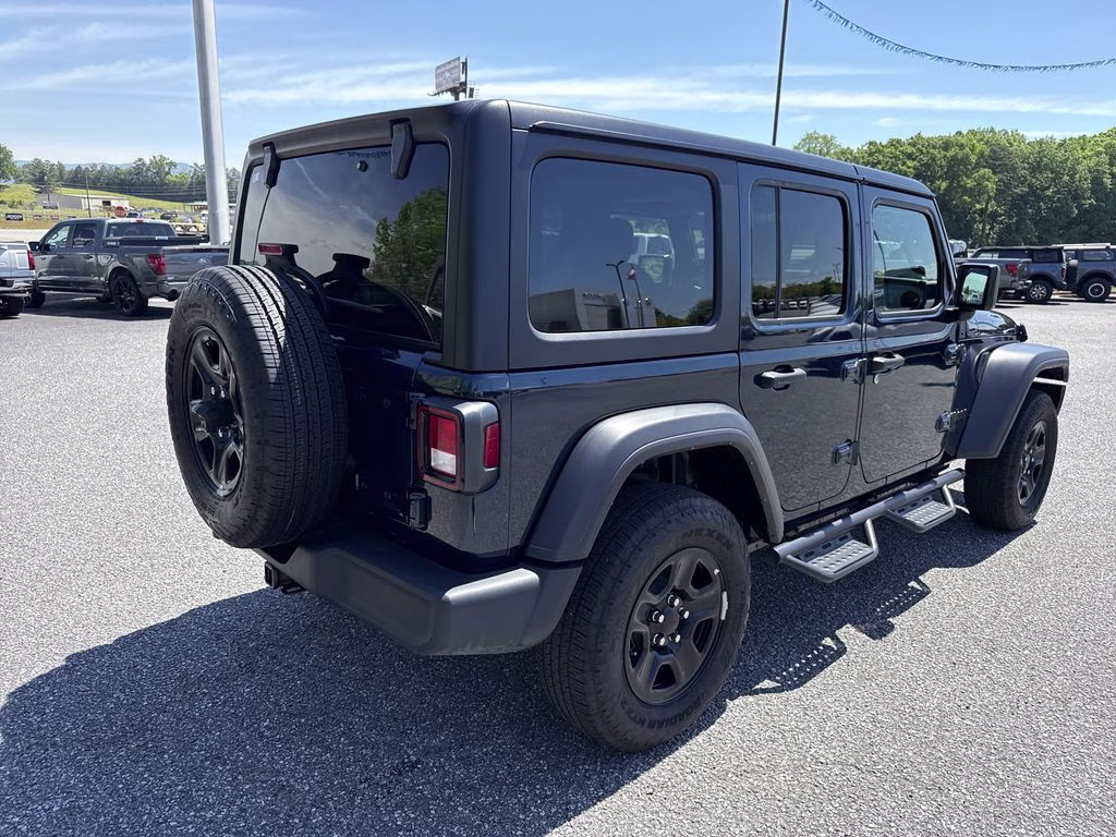 2025 Fathom Blue Pearlcoat Jeep Wrangler Sport 4X4 SUV