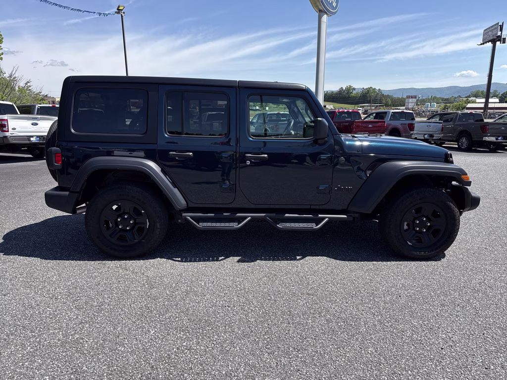 2025 Fathom Blue Pearlcoat Jeep Wrangler Sport 4X4 SUV