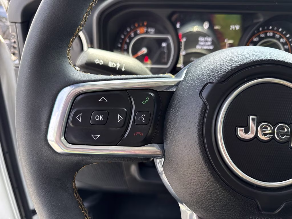 2024 Bright White Clearcoat Jeep Wrangler Sahara 4X4 SUV