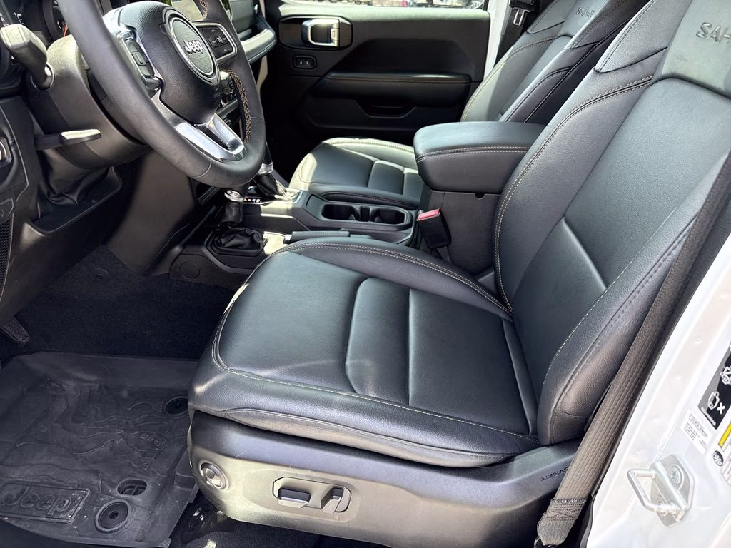 2024 Bright White Clearcoat Jeep Wrangler Sahara 4X4 SUV