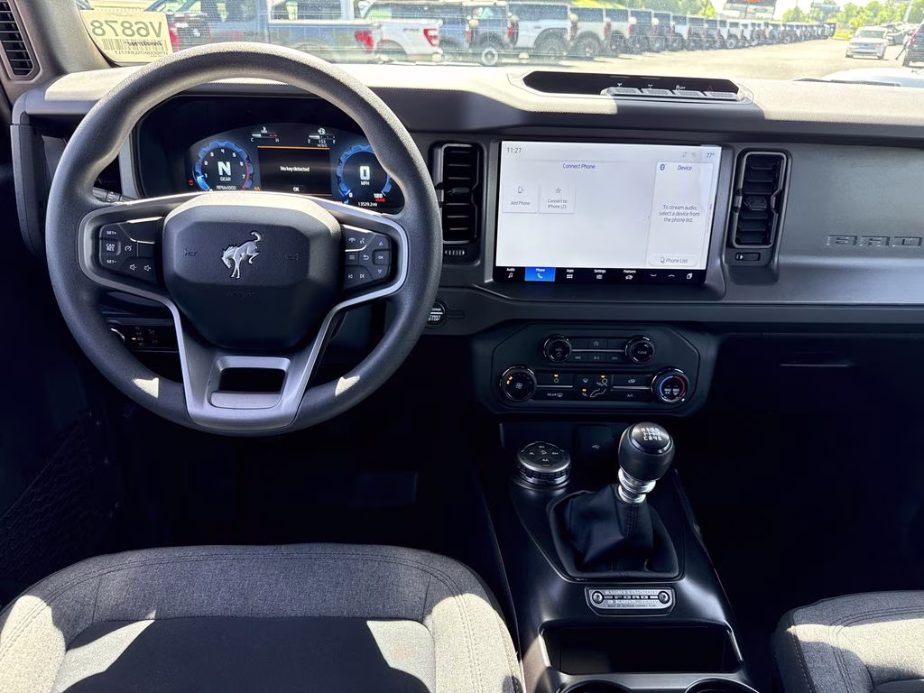 2025 Azure Gray Metallic Tri-Coat Ford Bronco Base 4X4 SUV