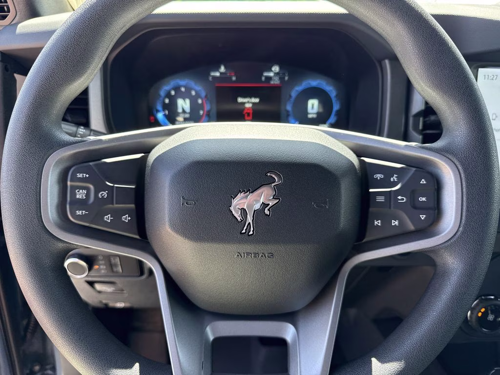 2025 Azure Gray Metallic Tri-Coat Ford Bronco Base 4X4 SUV