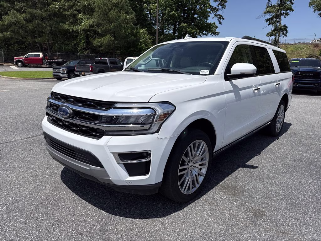 2024 Oxford White Ford Expedition Max Limited 4X4 SUV