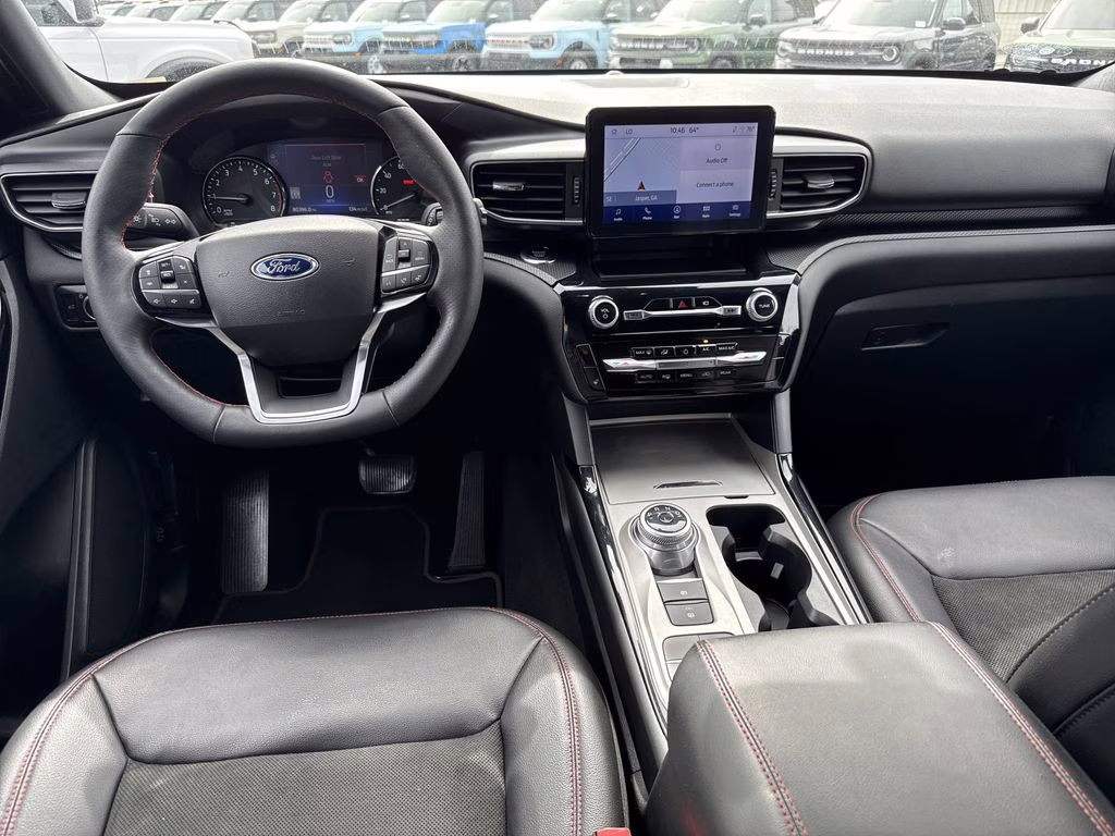 2023 Carbonized Gray Metallic Ford Explorer ST-Line RWD SUV