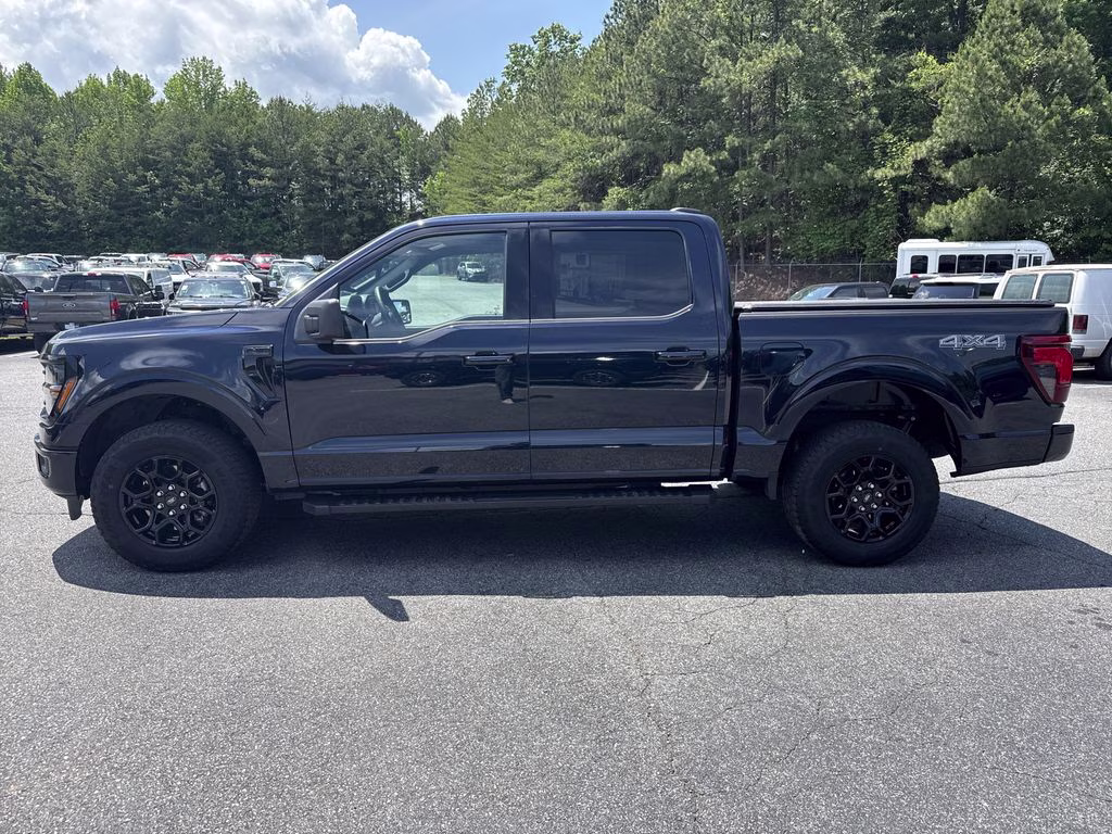 2025 Antimatter Blue Metallic Ford F-150 XLT 4X4 Truck