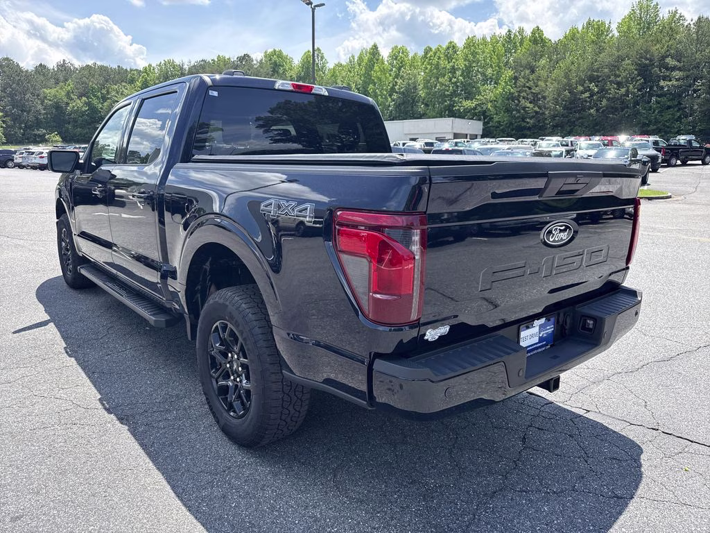 2025 Antimatter Blue Metallic Ford F-150 XLT 4X4 Truck