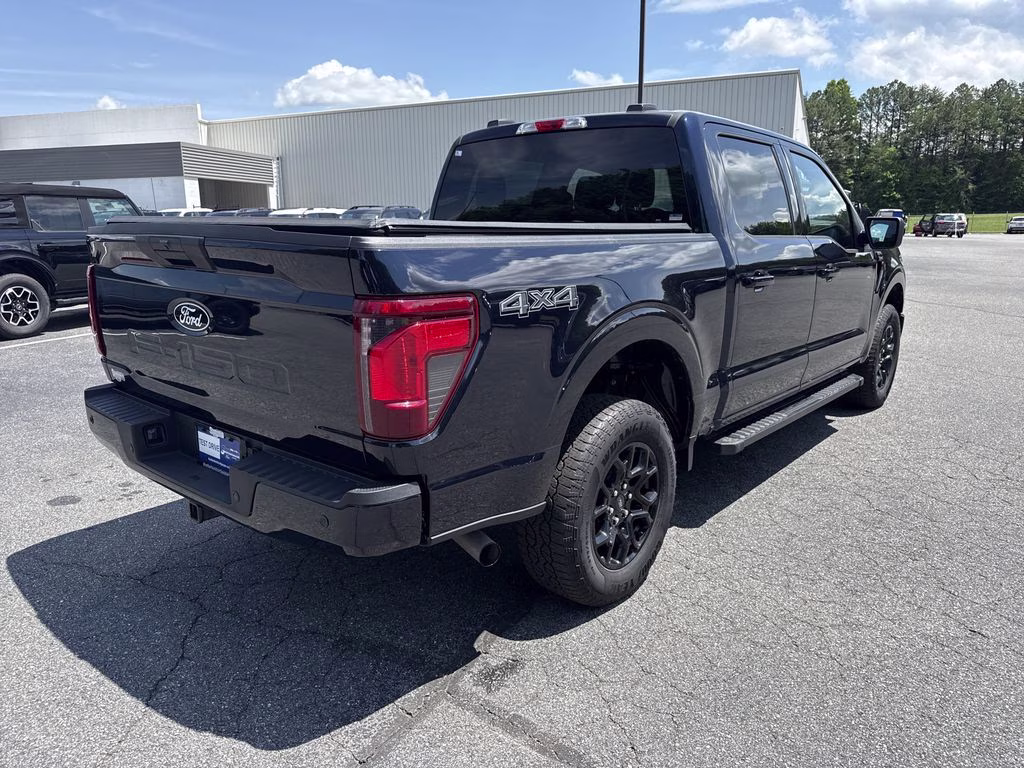 2025 Antimatter Blue Metallic Ford F-150 XLT 4X4 Truck