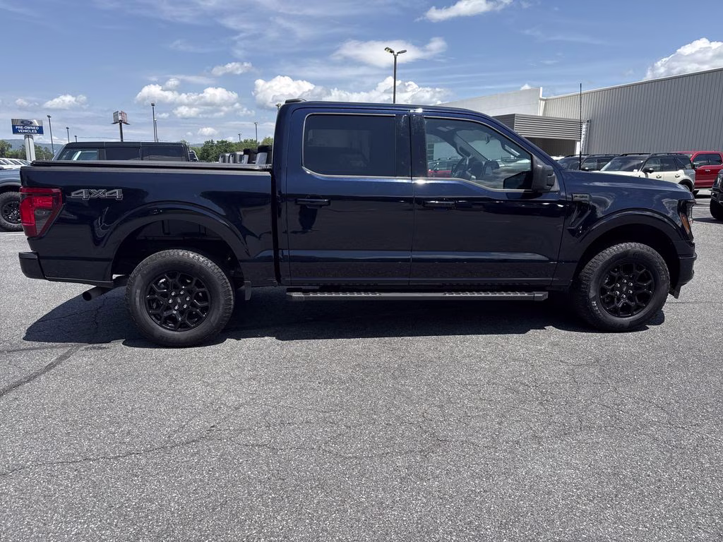 2025 Antimatter Blue Metallic Ford F-150 XLT 4X4 Truck