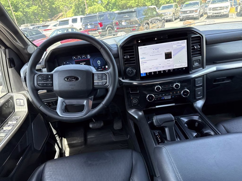 2025 Antimatter Blue Metallic Ford F-150 Lariat 4X4 Truck