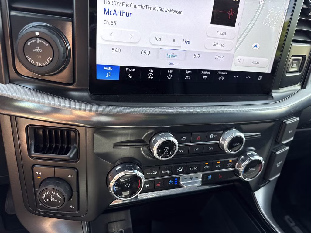 2025 Antimatter Blue Metallic Ford F-150 Lariat 4X4 Truck