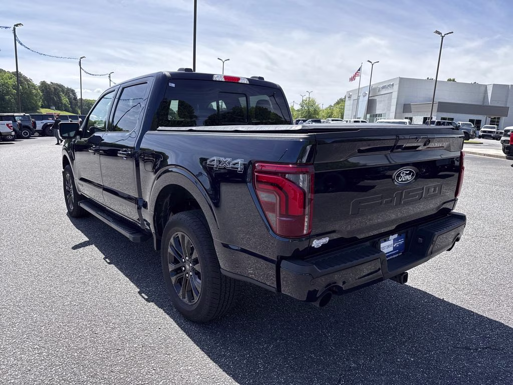 2025 Antimatter Blue Metallic Ford F-150 Lariat 4X4 Truck